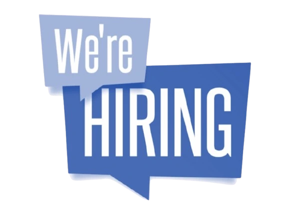 We're hiring!
